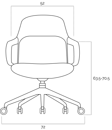 Liwa Front Dimension